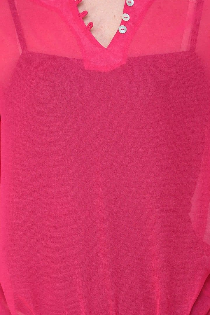 Tapyti Casual Full Sleeve Solid Women's Top view 5