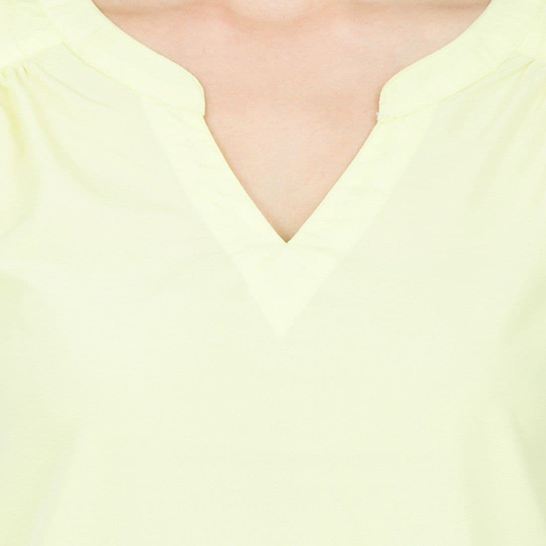 Alibi Casual Short Sleeve Solid Women's Top view 5