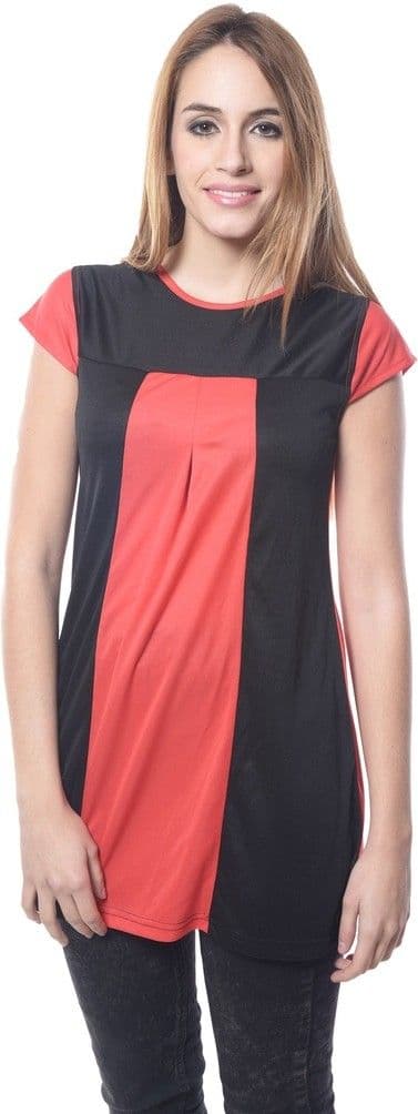esoft Casual Short Sleeve Solid Women's Top view 5