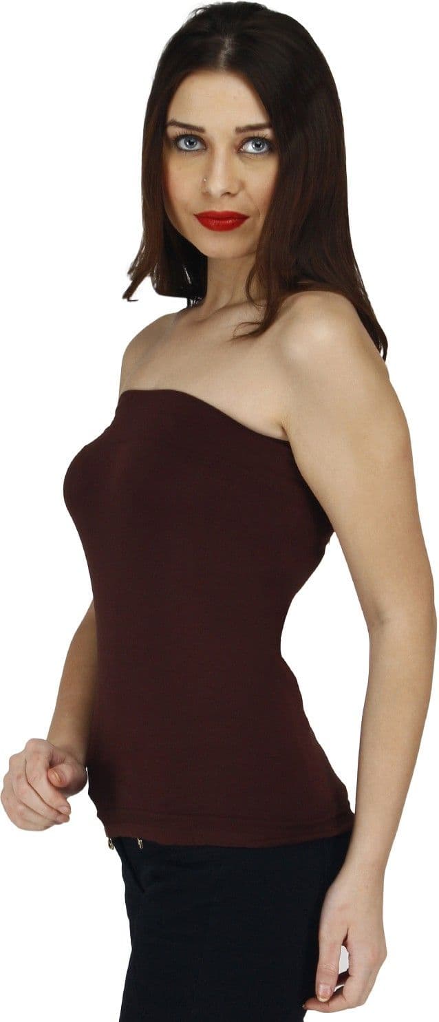 Golden Girl Casual Sleeveless Solid Women's Top view 2