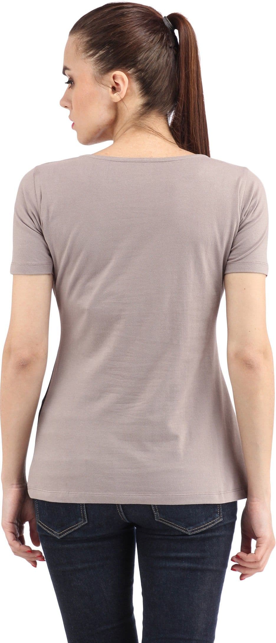 Cation Casual Short Sleeve, Sleeveless Solid Women's Top view 6