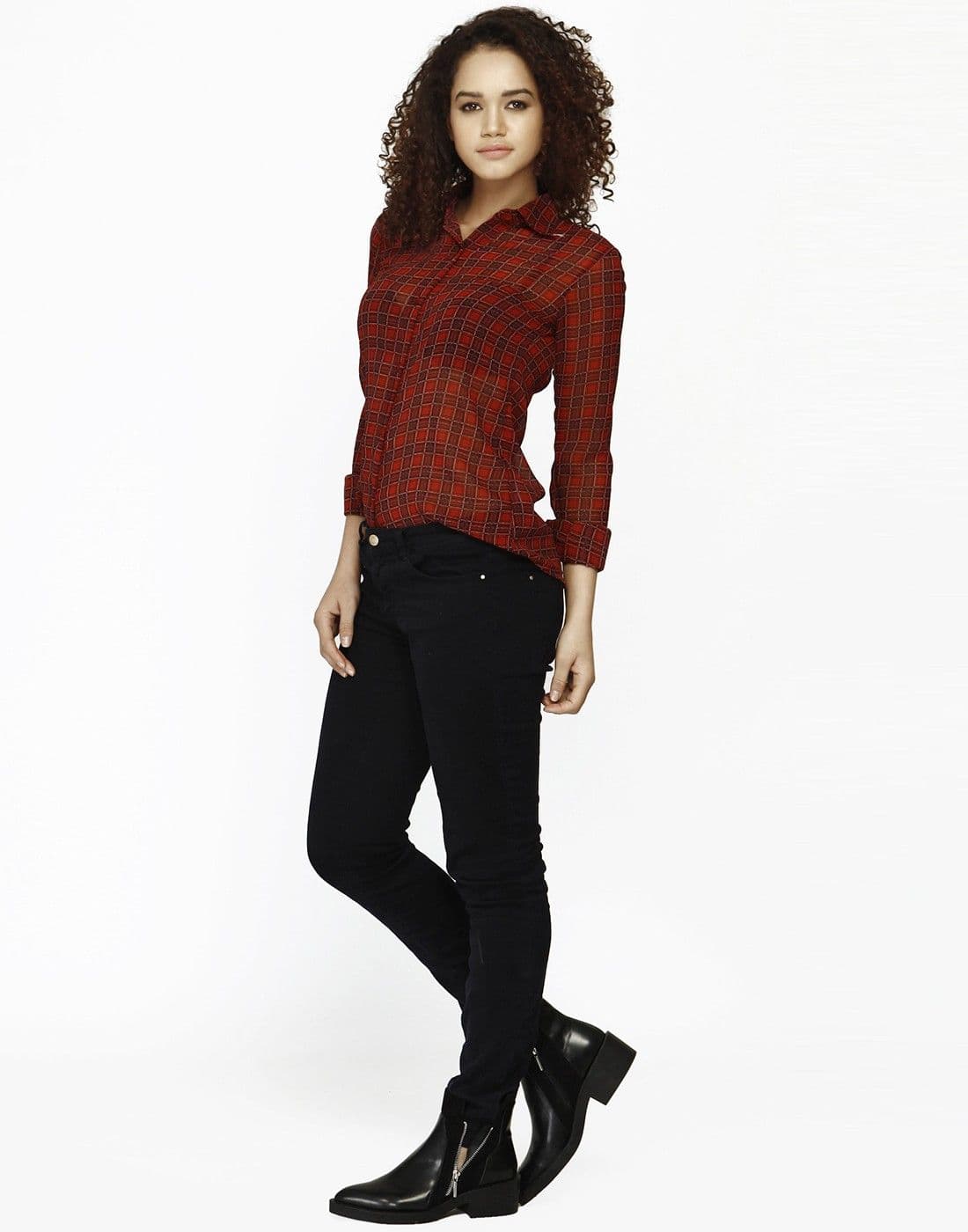 FabAlley Casual Full Sleeve Solid Women's Top view 2