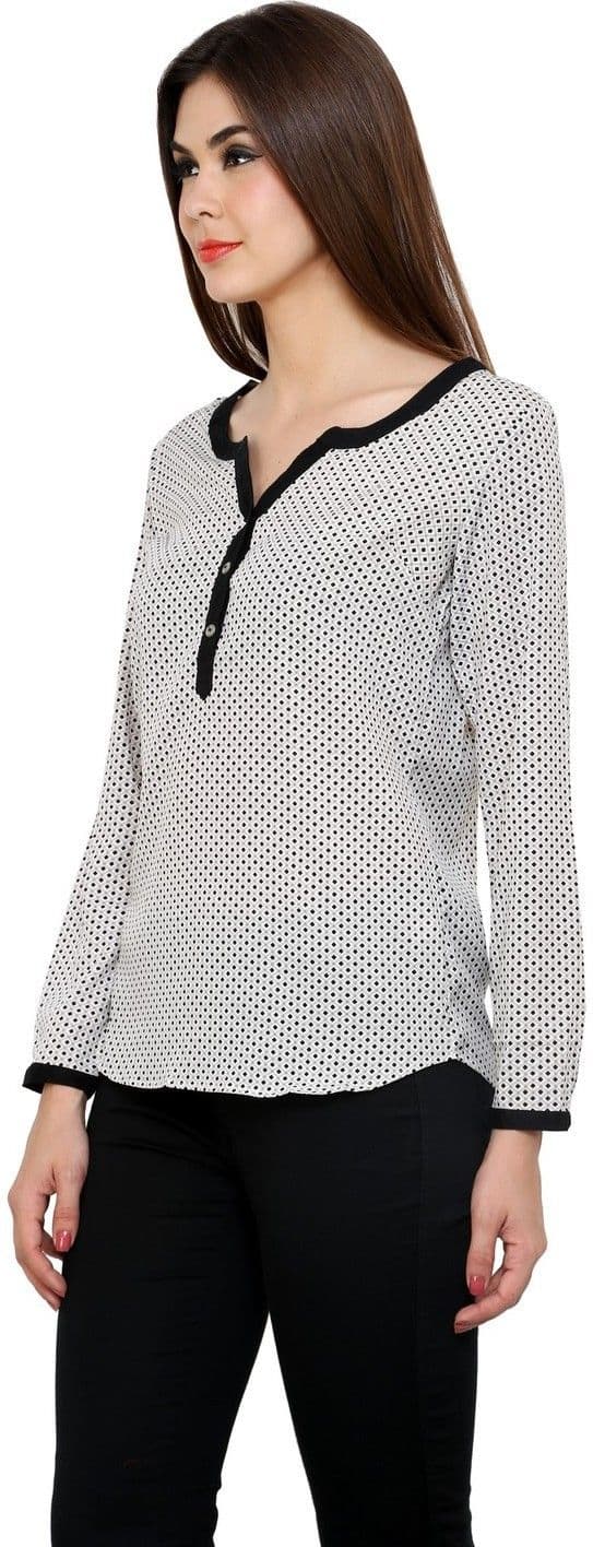 STFU Casual Full Sleeve Printed Women's Top view 3