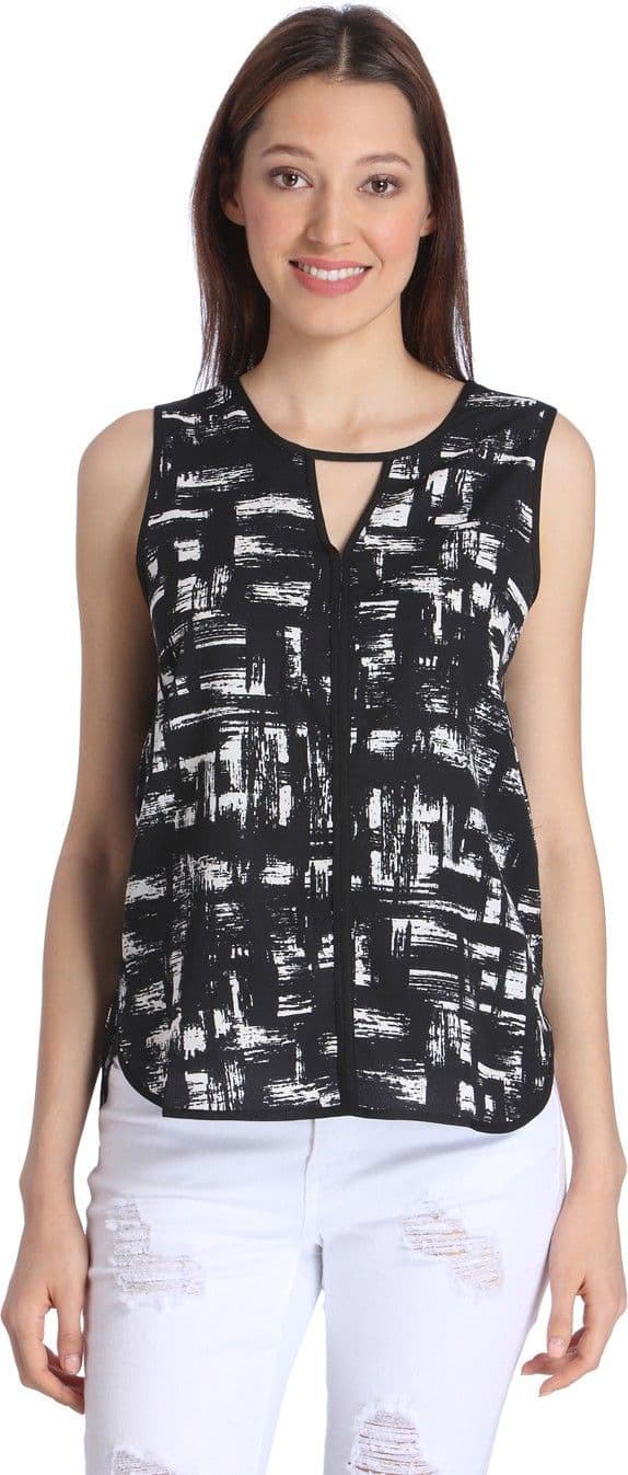 Vero Moda Casual Sleeveless Printed Women's Top