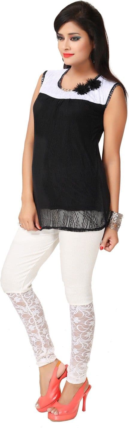 Kairaa Lounge Wear Sleeveless Embellished Women's Top view 3