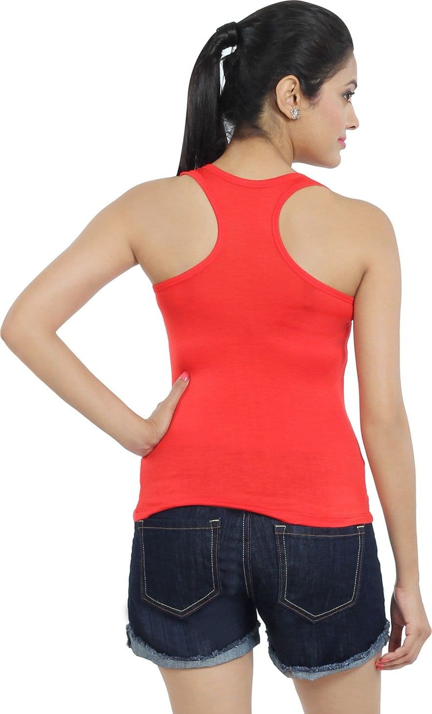 Kea Casual Sleeveless Solid Women's Top view 5