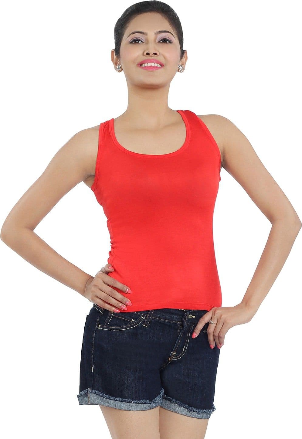 Kea Casual Sleeveless Solid Women's Top