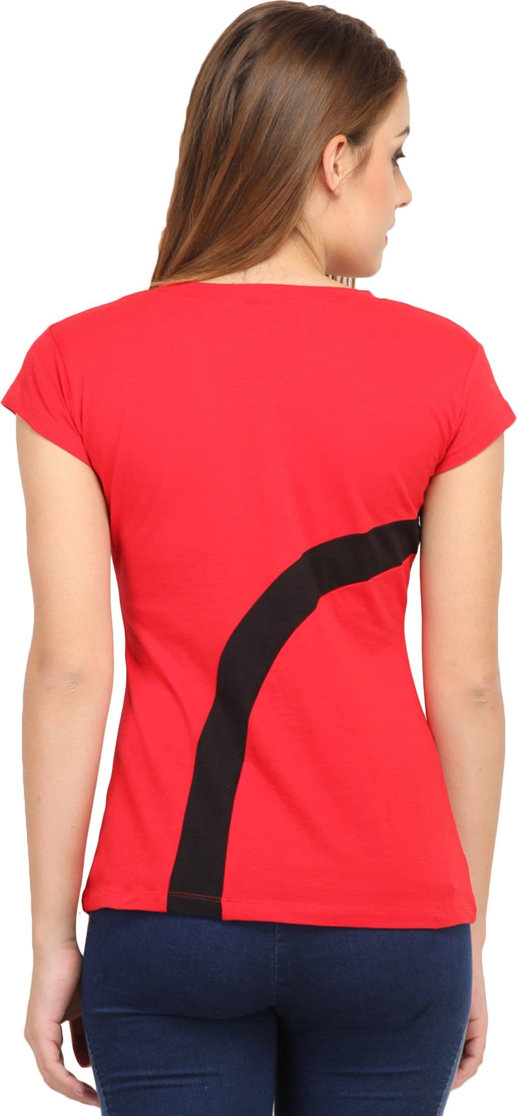 Cation Casual Short Sleeve Solid Women's Top view 2