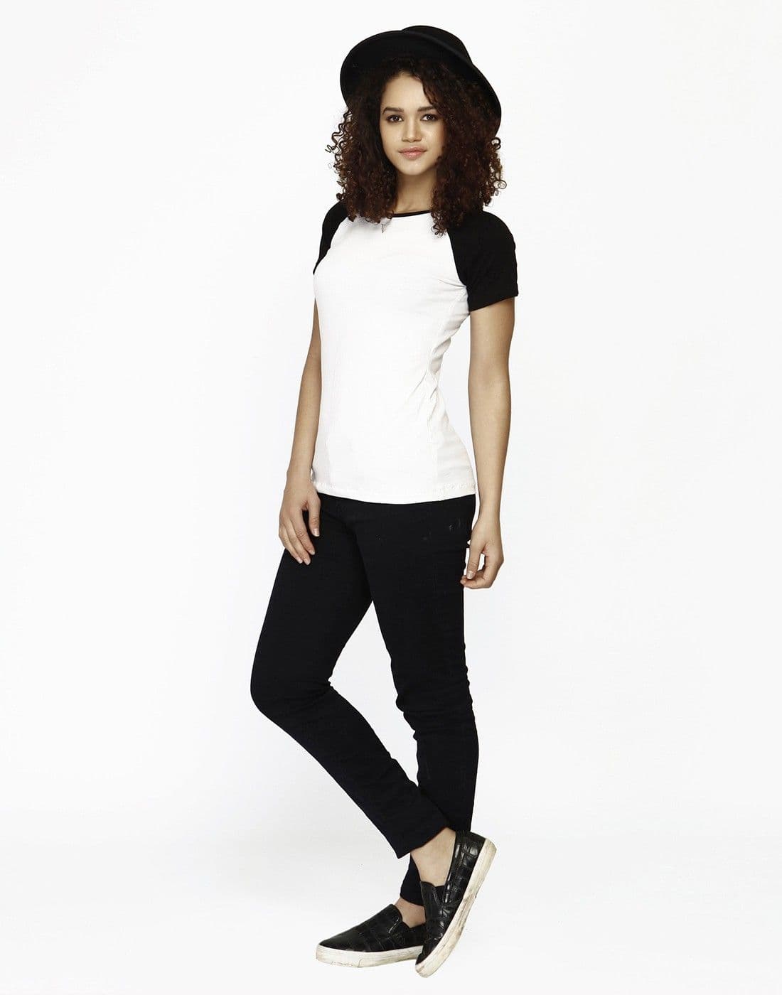 FabAlley Casual Short Sleeve Solid Women's Top view 3