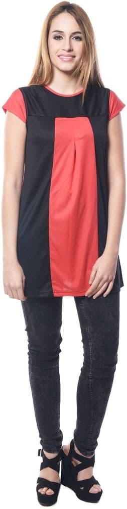 esoft Casual Short Sleeve Solid Women's Top