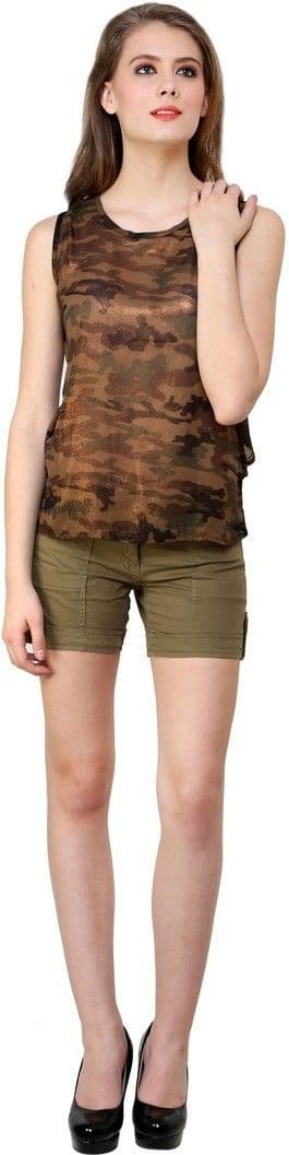 Shilpkala Casual Sleeveless Printed Women's Top view 5