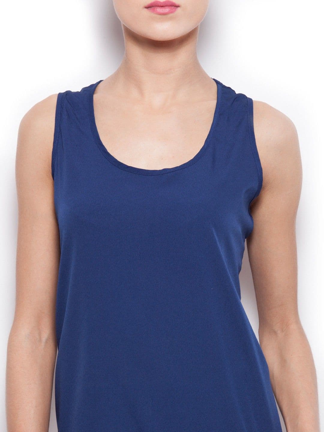 Popnetic Casual Sleeveless Solid Women's Top view 5