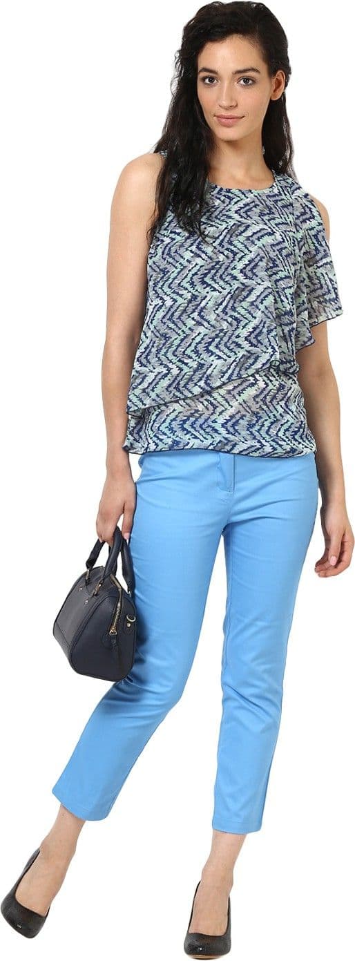 Kaxiaa Casual Sleeveless Printed Women's Top view 2