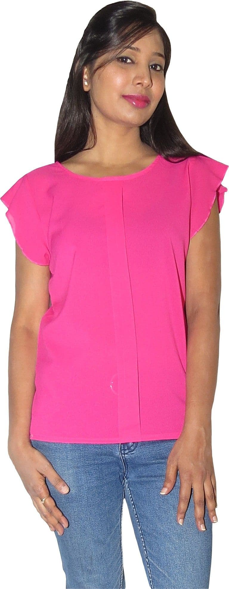 Modo Vivendi Casual Sleeveless Solid Women's Top
