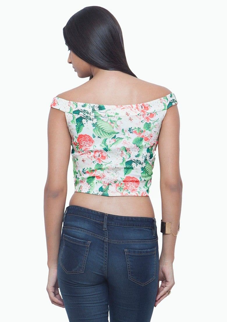 FabAlley Casual Sleeveless Printed Women's Top view 2