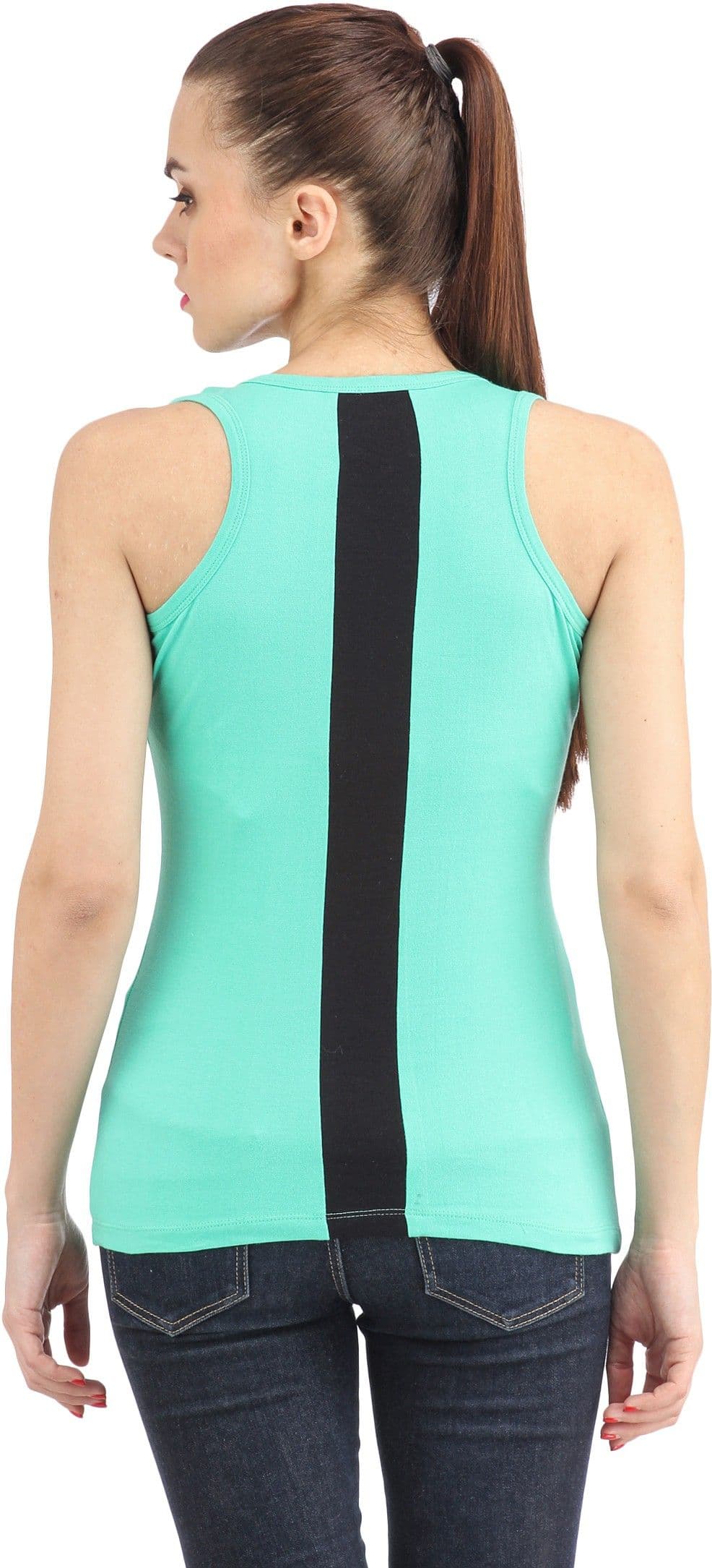 Cation Casual Sleeveless Solid Women's Top view 6