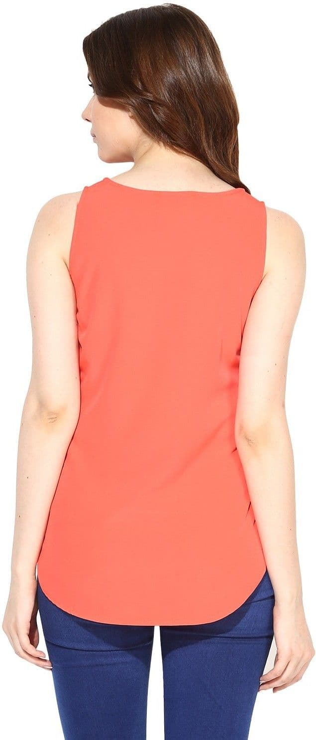 Harpa Casual Sleeveless Solid Women's Top view 4