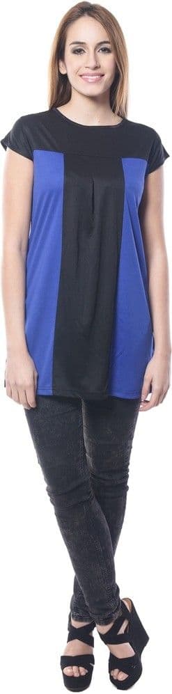 esoft Casual Short Sleeve Solid Women's Top view 2