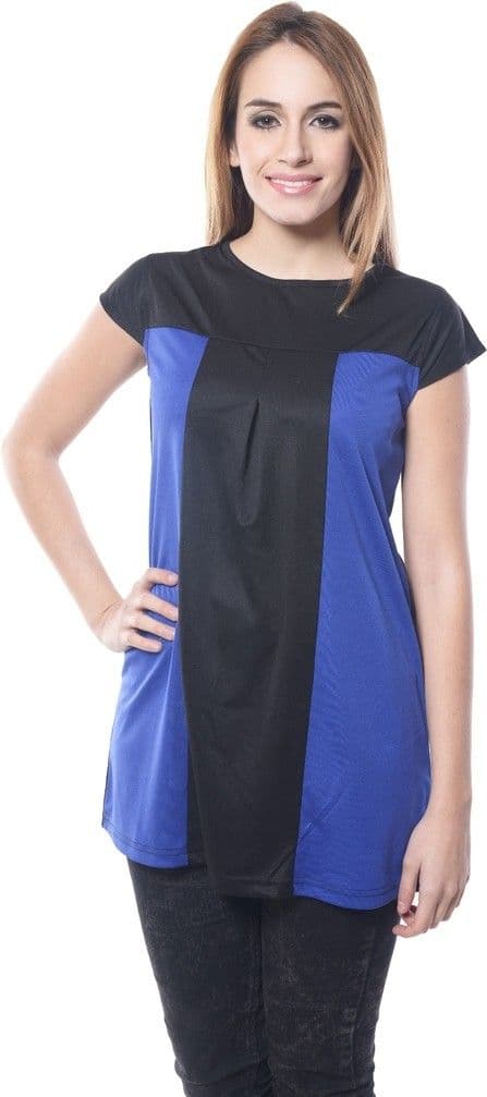 esoft Casual Short Sleeve Solid Women's Top view 5