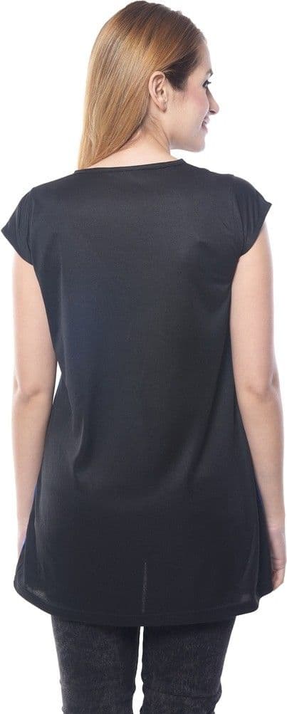 esoft Casual Short Sleeve Solid Women's Top view 4