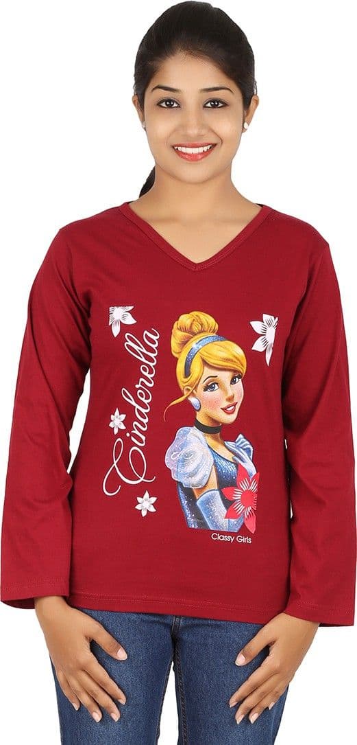 MERIL Casual Full Sleeve Printed Women's Top