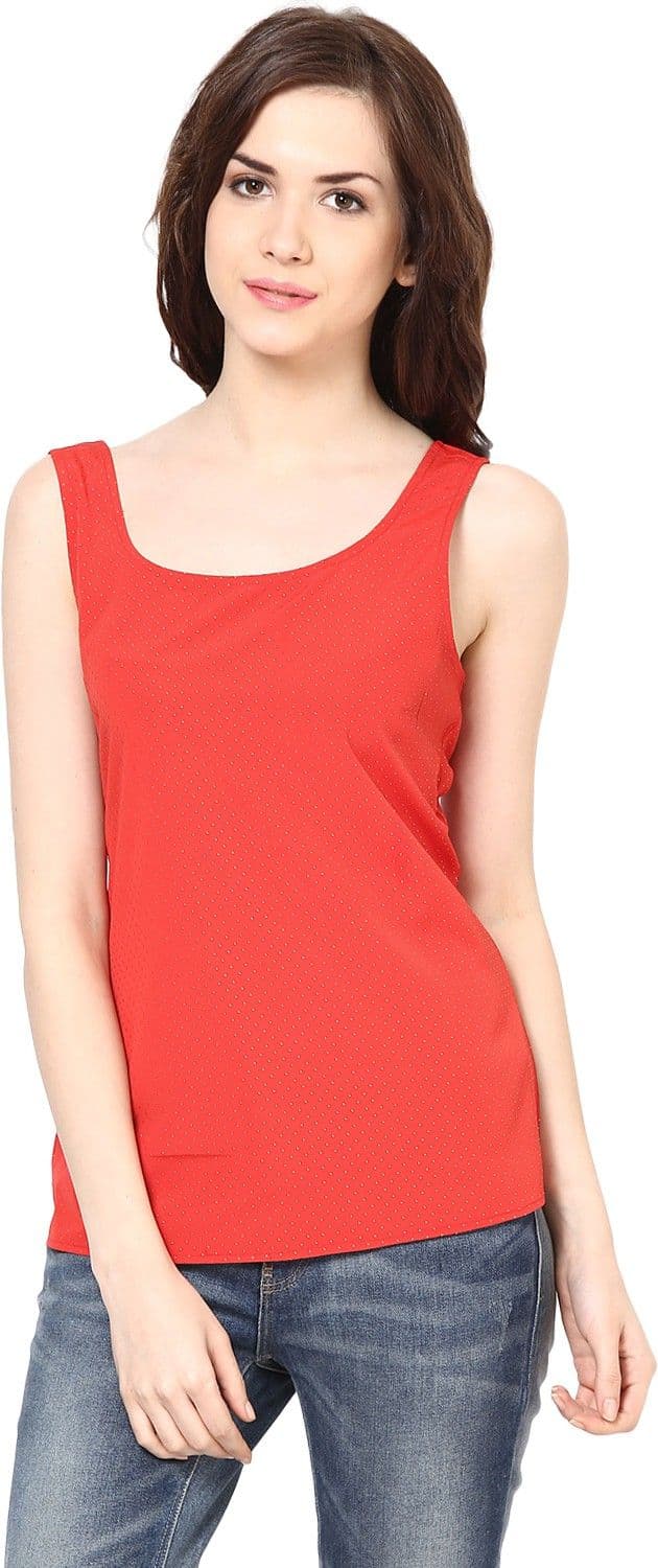 Harpa Casual Sleeveless Printed Women's Top view 2