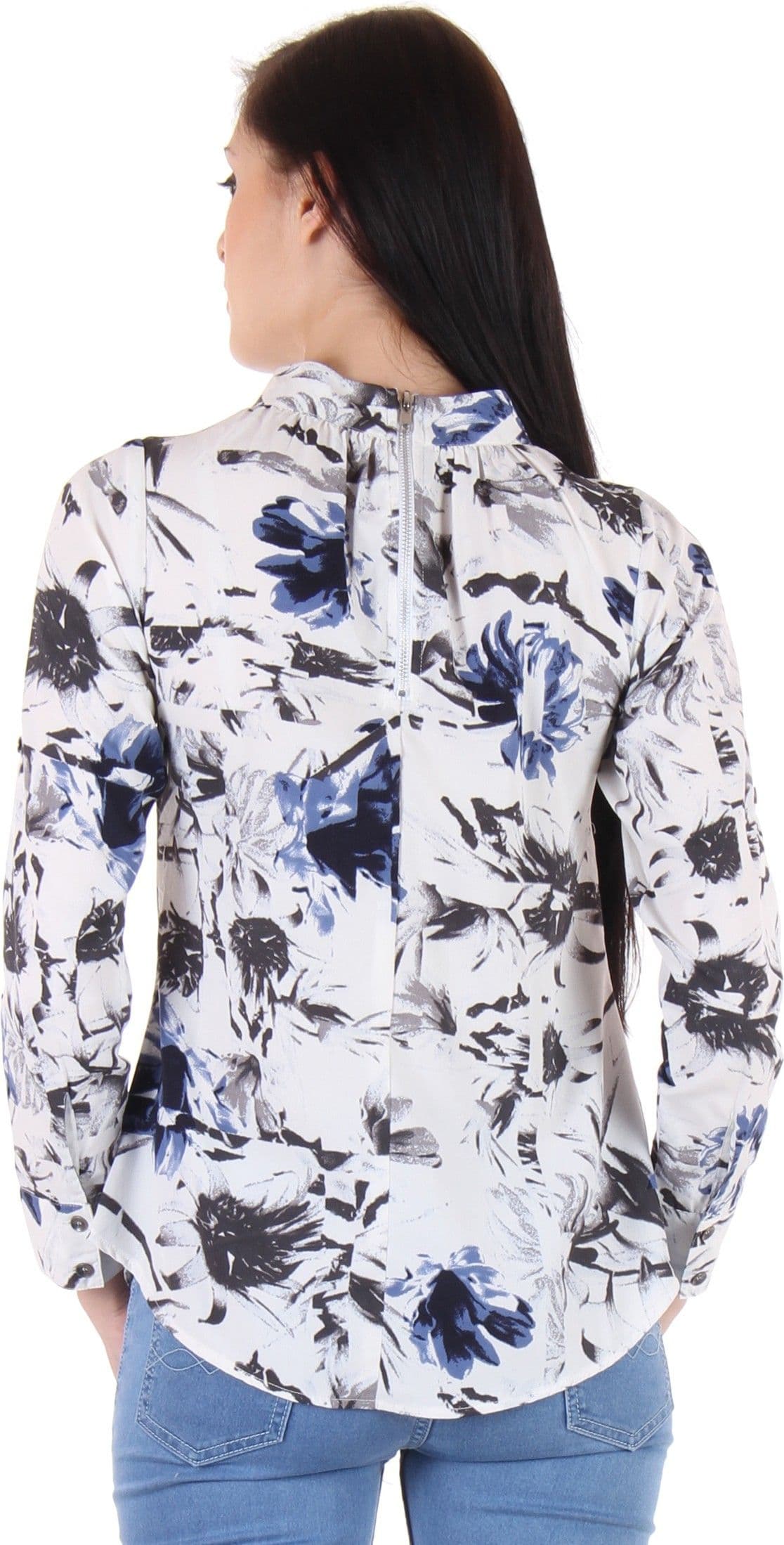 BONHEUR Casual Full Sleeve Floral Print Women's Top view 5