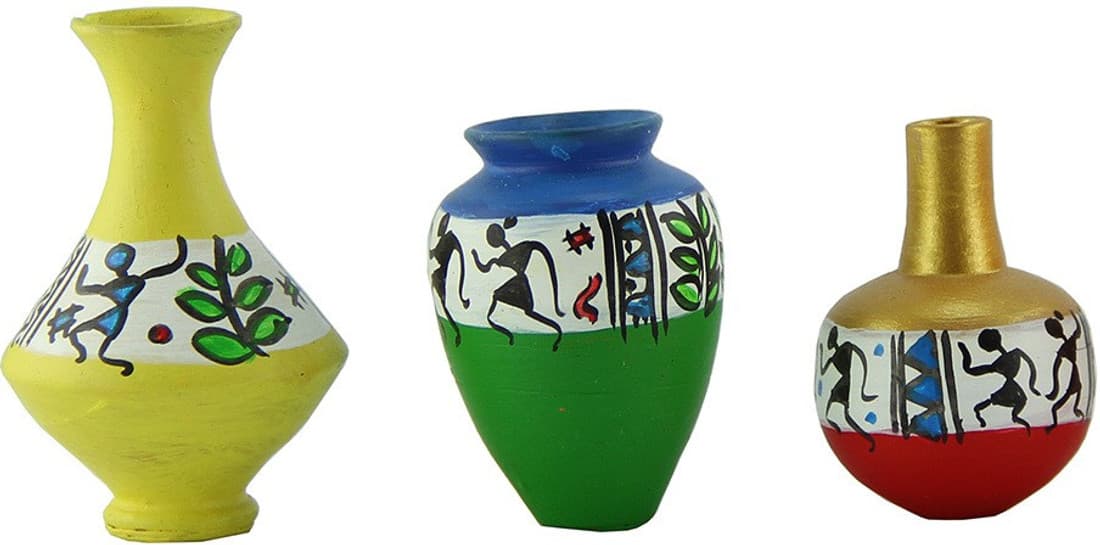 eKolhapuri Terracotta Vase