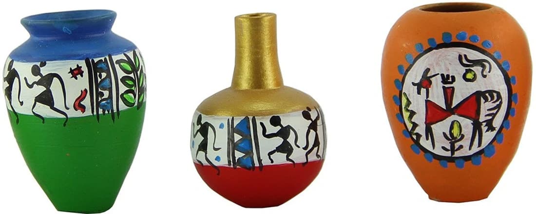 eKolhapuri Terracotta Vase