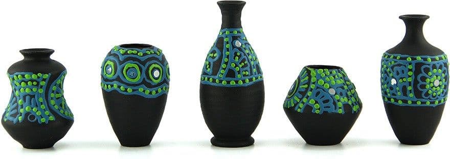 eKolhapuri Terracotta Vase view 2