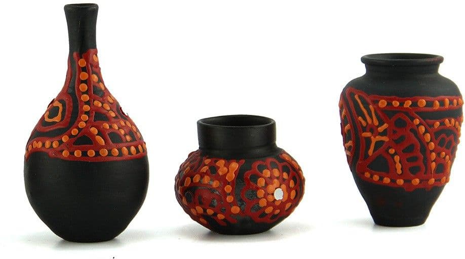 eKolhapuri Terracotta Vase view 2