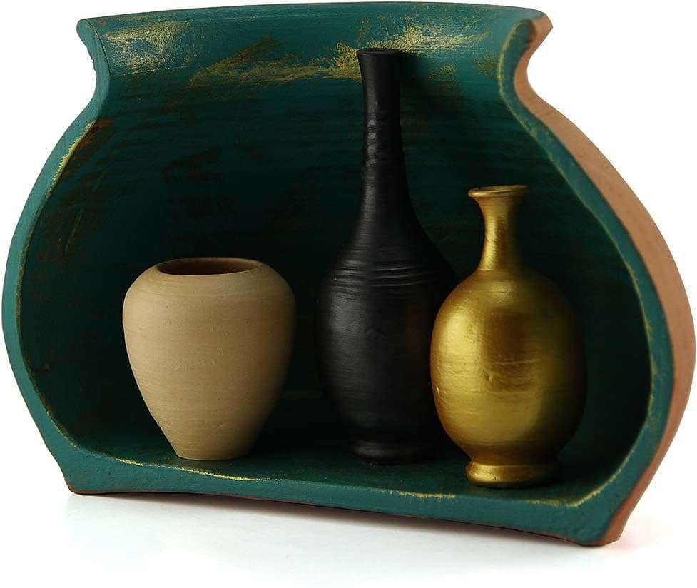 eKolhapuri Terracotta Vase view 3