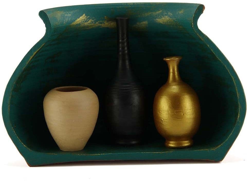 eKolhapuri Terracotta Vase view 2