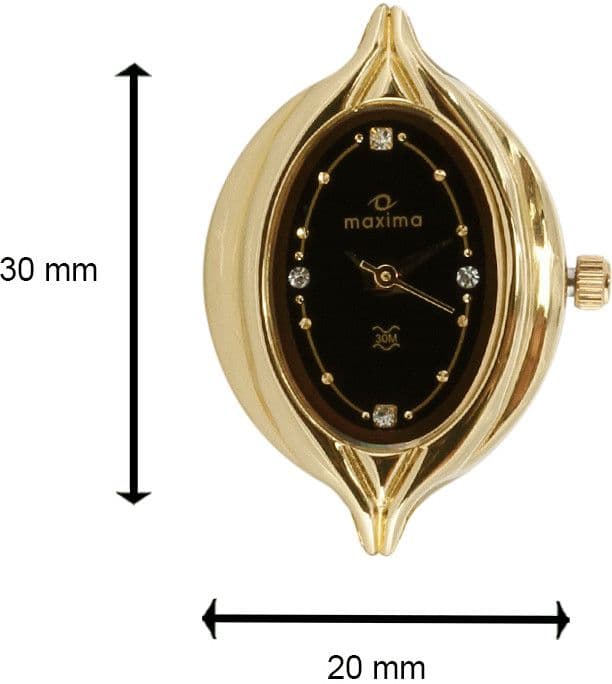 Maxima 21104BMLY Gold Analog Watch  - For Women view 3