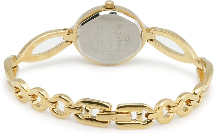 Maxima 21104BMLY Gold Analog Watch  - For Women view 5