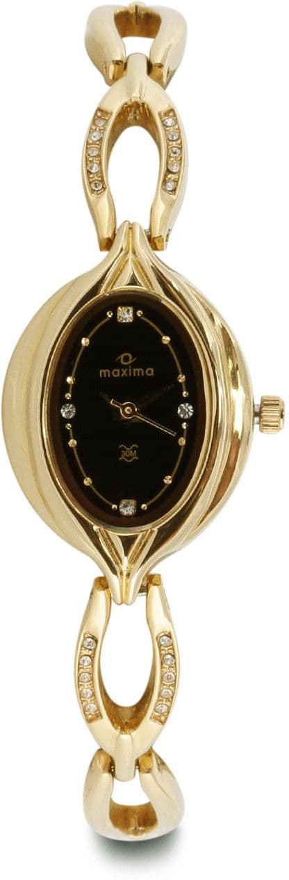 Maxima 21104BMLY Gold Analog Watch  - For Women view 2