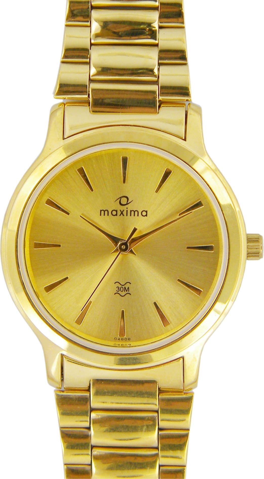 Maxima 04608CMGY Gold Analog Watch  - For Men