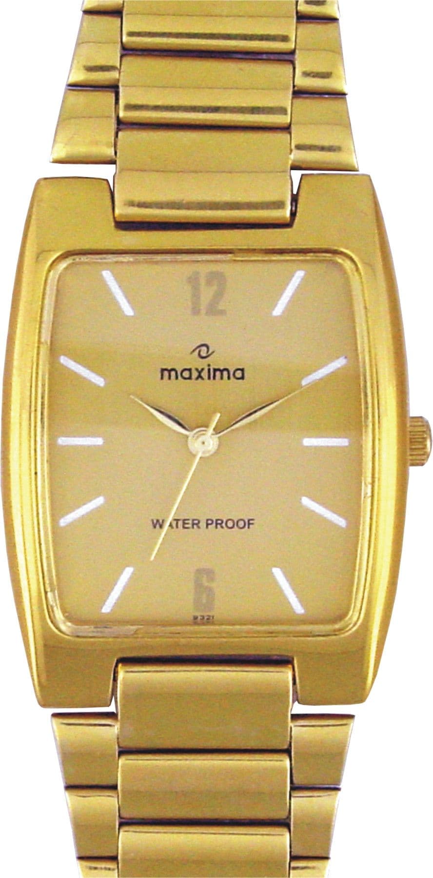 Maxima 09321CMGY Gold Analog Watch  - For Men