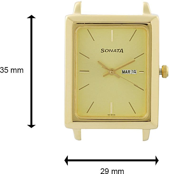 Sonata 7078YL04 Fiber Collection Analog Watch  - For Men view 3