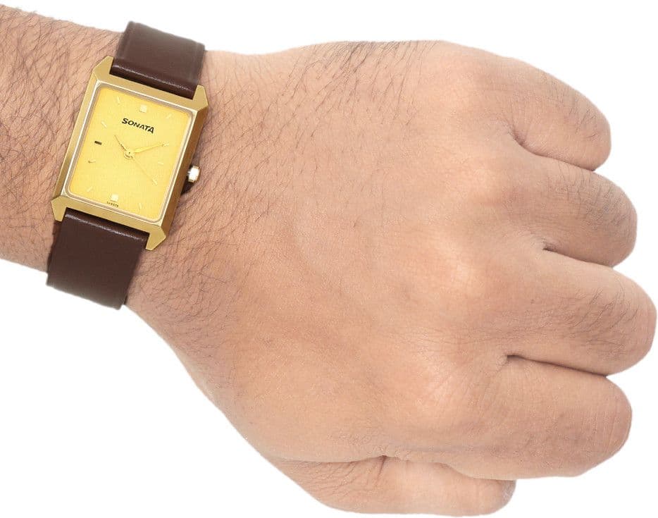 Sonata 7007YL07 Analog Watch  - For Men view 4