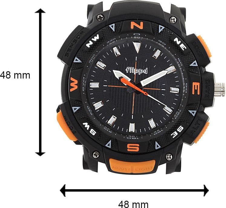 Flippd FDRBB1814 Fibre Analog Watch  - For Men view 3
