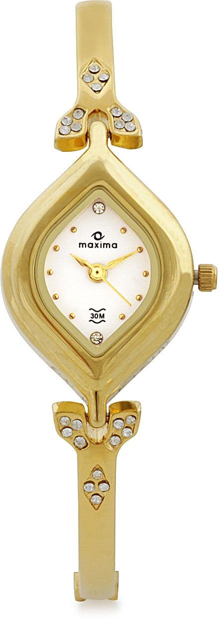 Maxima 22381BMLY Gold Analog Watch  - For Women view 2