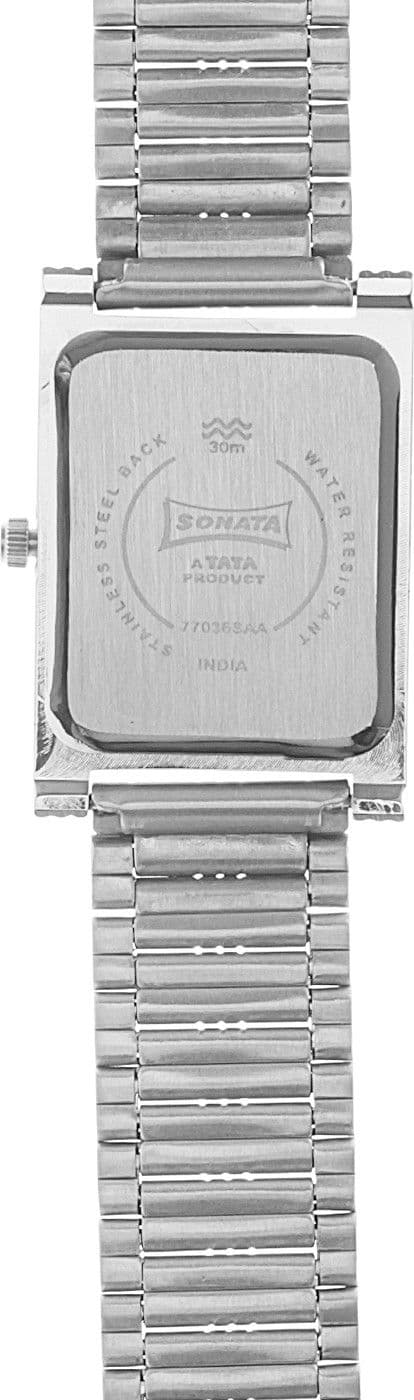Sonata 77036SM02J Watch view 7