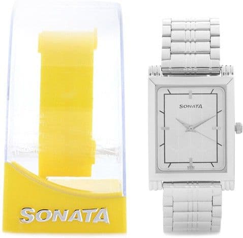 Sonata 77036SM02J Watch view 8