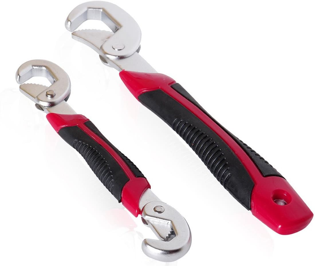 Plush SHOPRENCH Double Sided Pipe Wrench Set