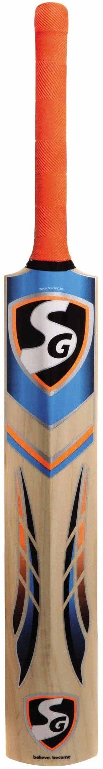 SG RSD Plus Kashmir Willow Cricket  Bat view 2