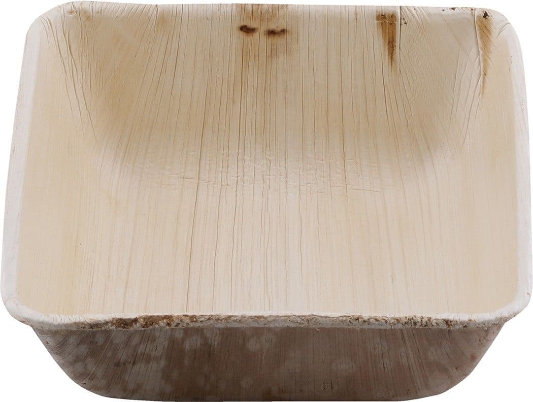 Leaftrend BL-SQ-R-5x5 Wooden Disposable Bowl view 3