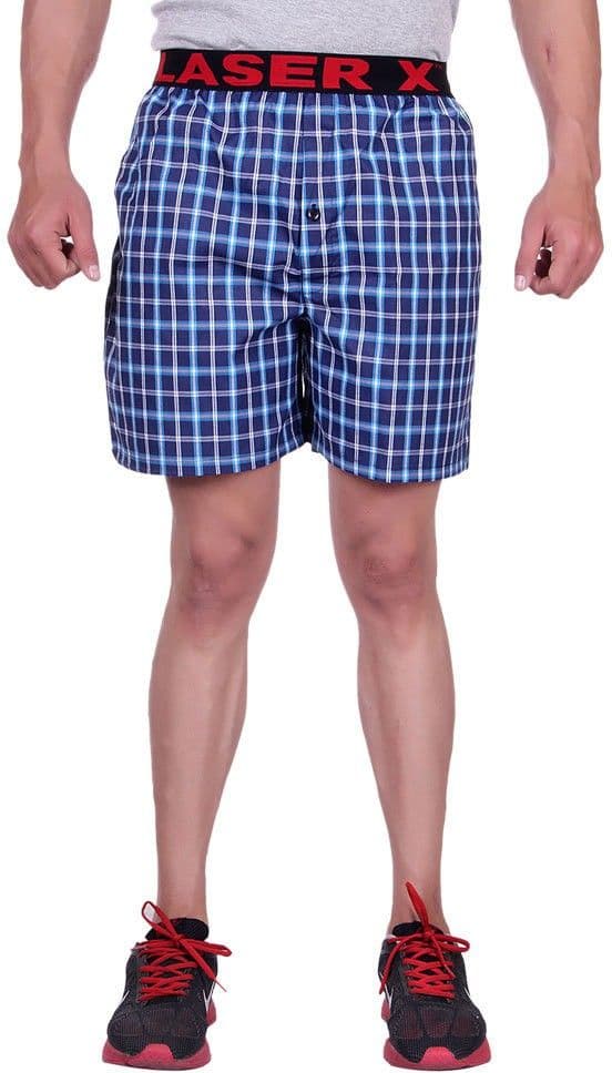 Laser X Checkered Men's Boxer view 3