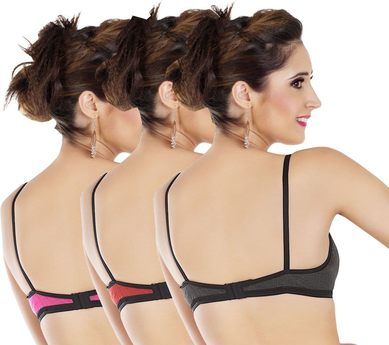 Status Fashion Women's T-Shirt Bra view 2