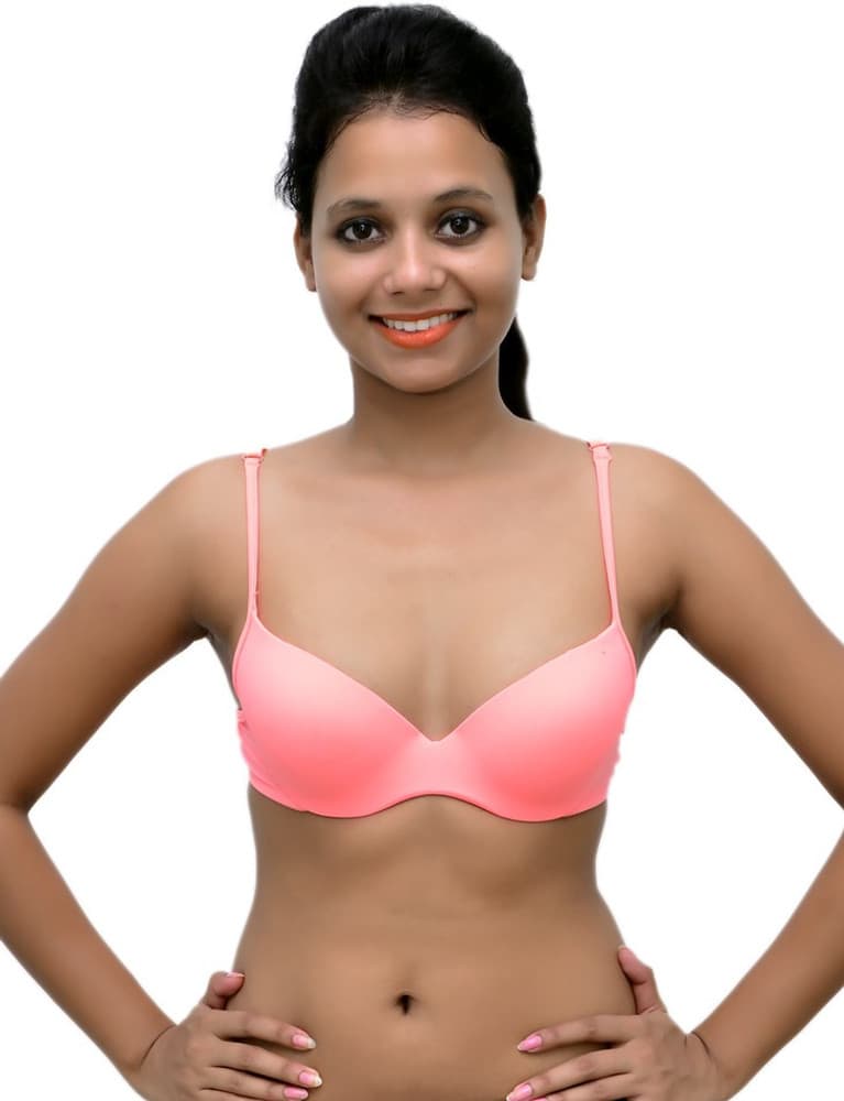 Wolfie Neonbrapeach101 Women's Push-up Bra
